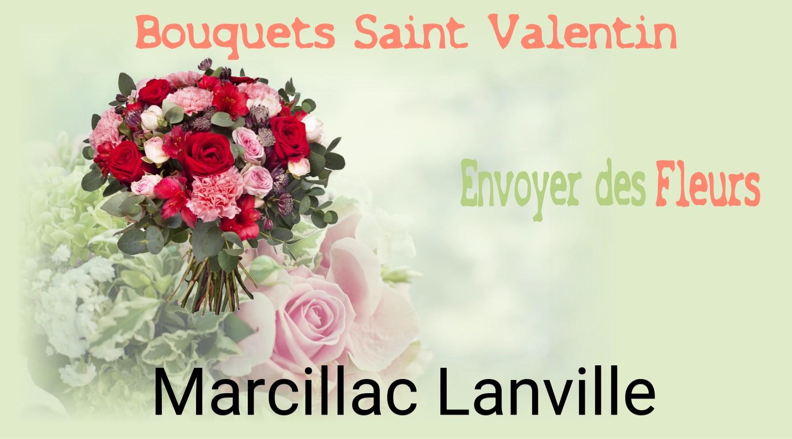 Roses de Saint-Valentin livrées à Marcillac-Lanville